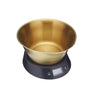 Electronic Dual Dry and Liquid Scales - Brass Finish Bowl