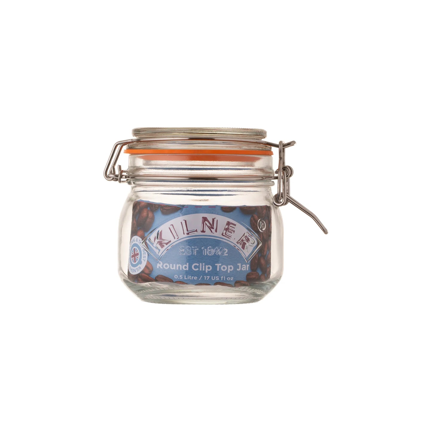 Clip Top Round Jars