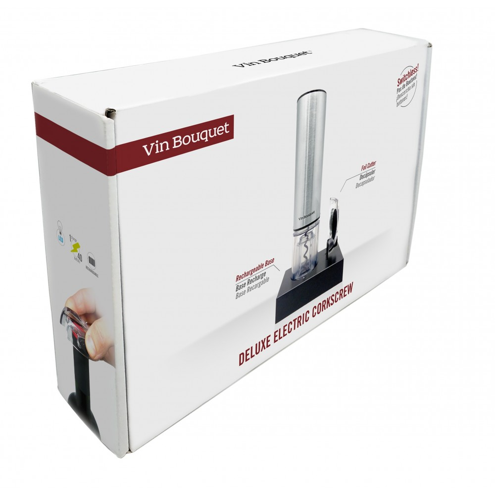 Deluxe Electric Corkscrew Set