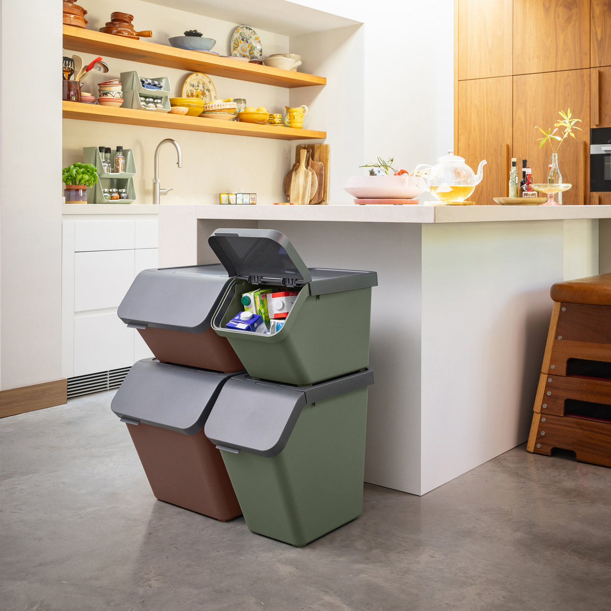 Sigma Home Sorting Unit 45L & 60L - Various Colours-Stackable
