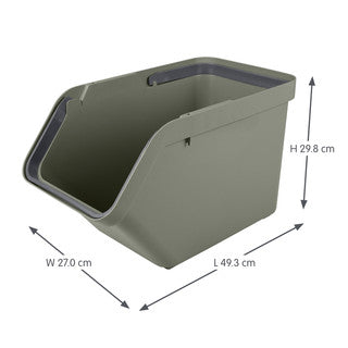 Sigma Stackable Slim Home Sorting Unit 30L & 40L - The Organised Store