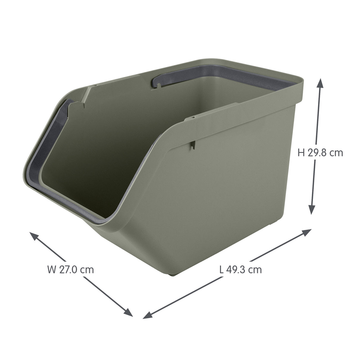 Sigma Home Sorting Unit 45L & 60L - Various Colours-Stackable