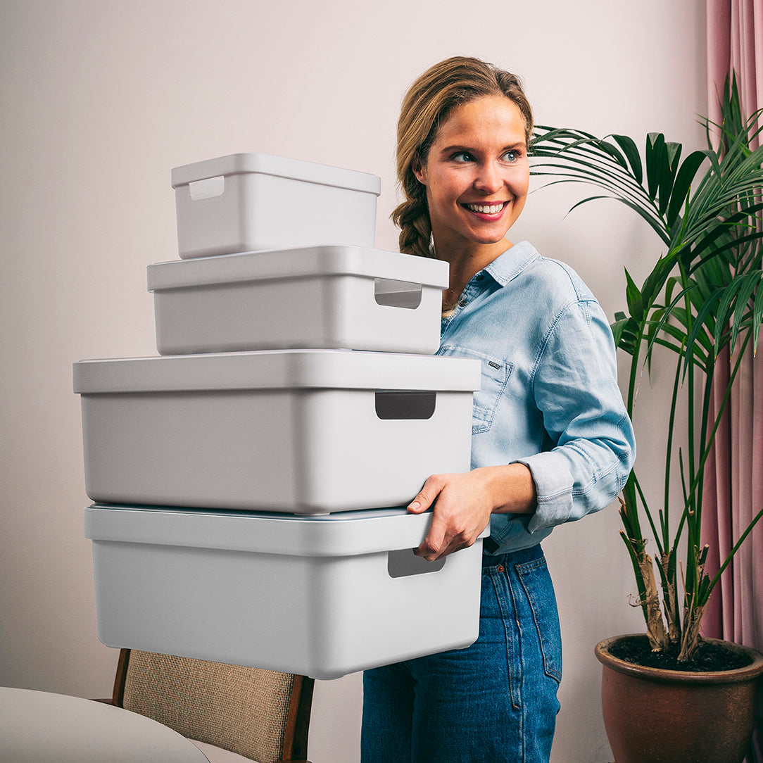 Sigma Home Storage Box, 24L -  White