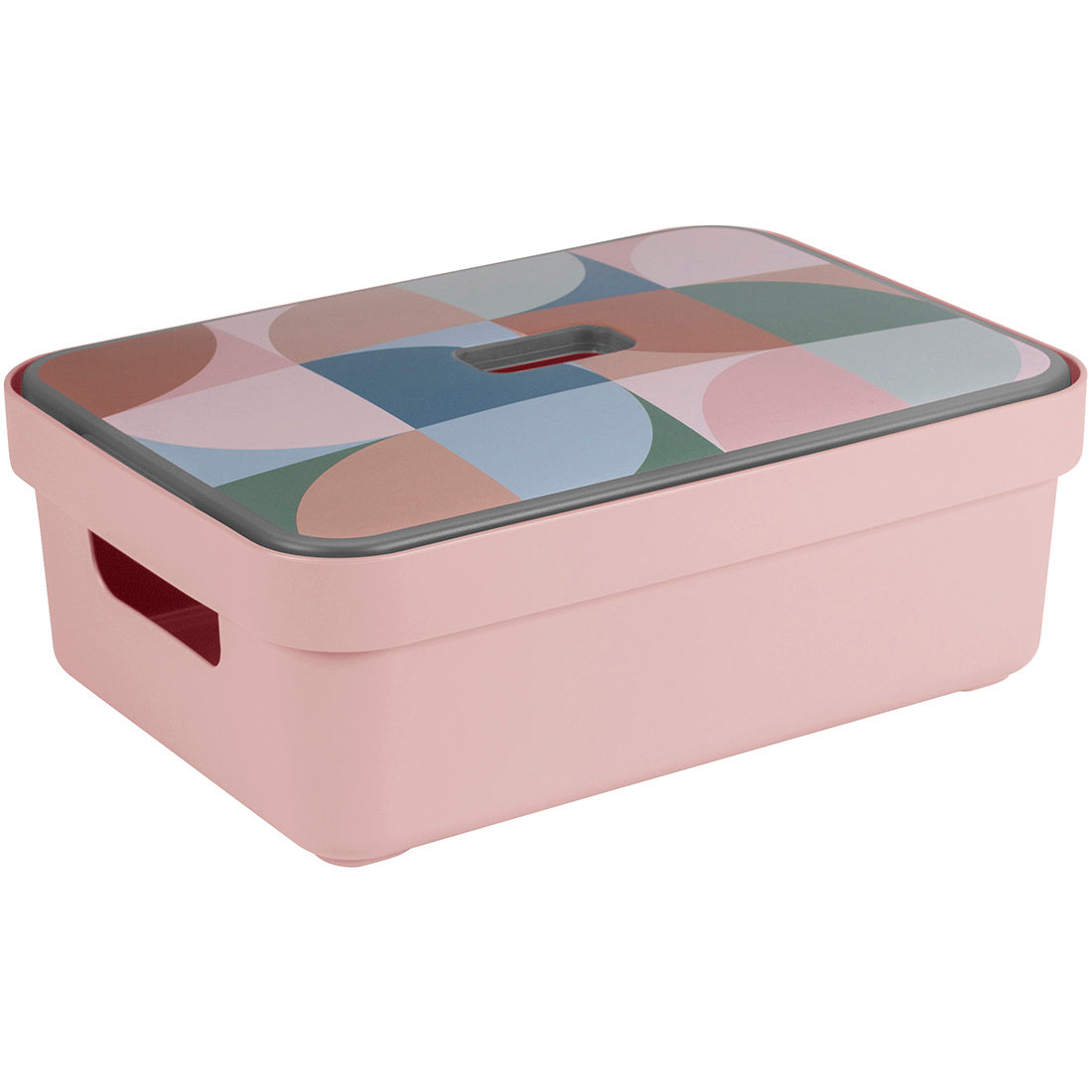 Sigma Home Storage Box 9L - Pink - The Organised Store