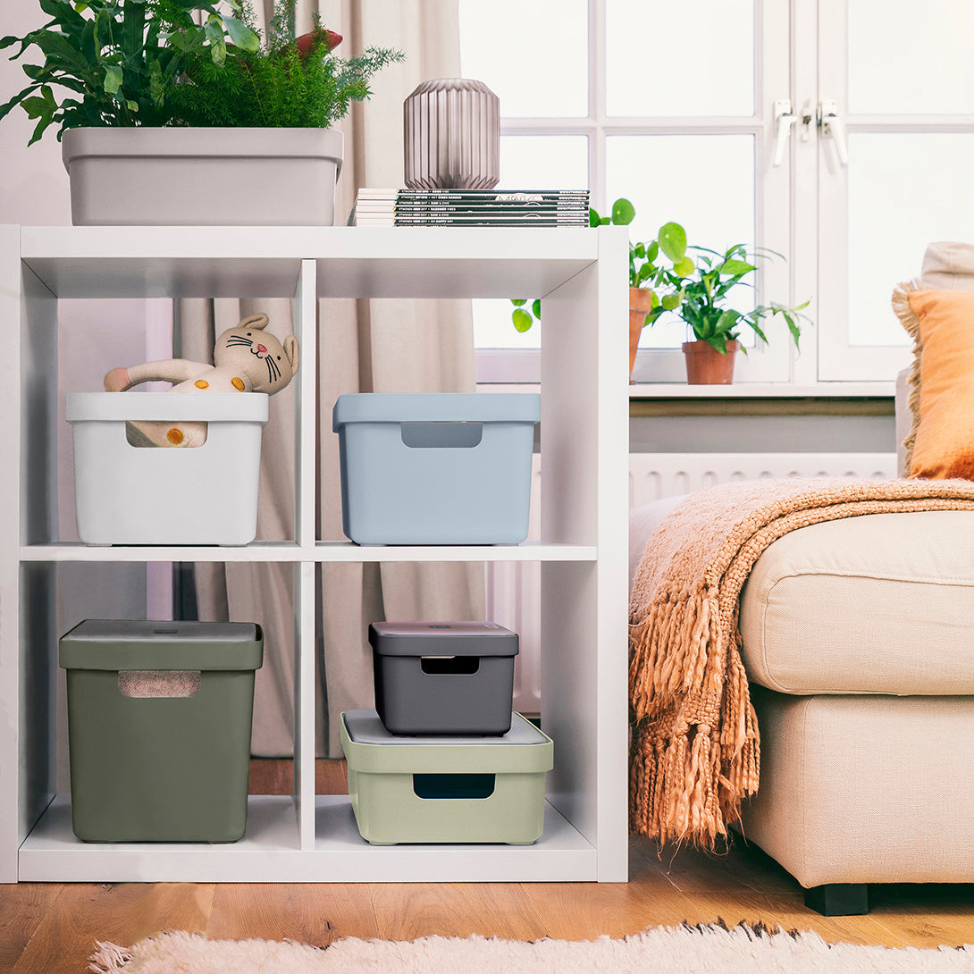 Sigma Home Storage Box 18L - Dark Green