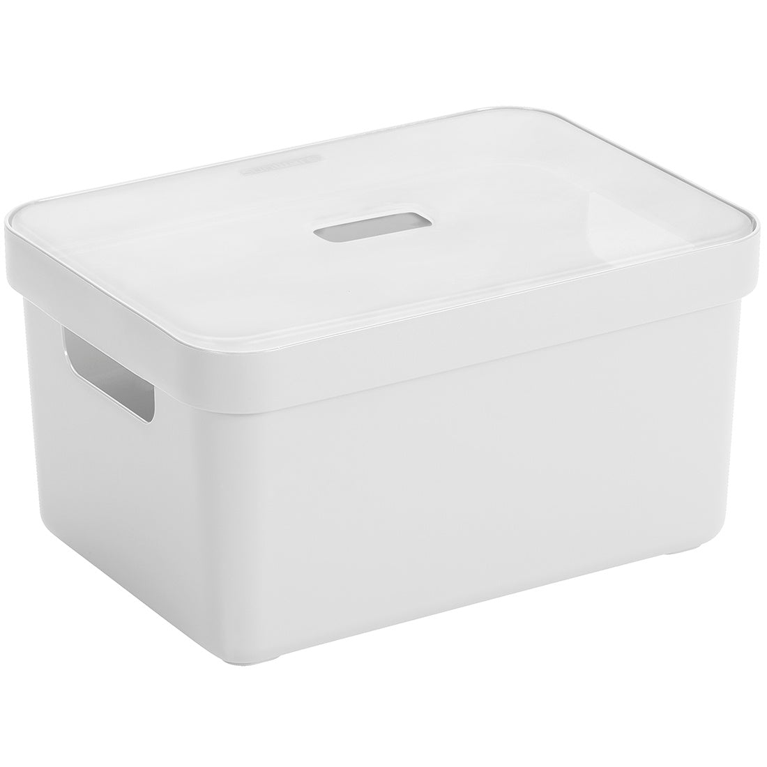 Sigma Home Storage Box 13L - White - The Organised Store