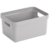 Sigma Home Storage Box 13L - Light Grey
