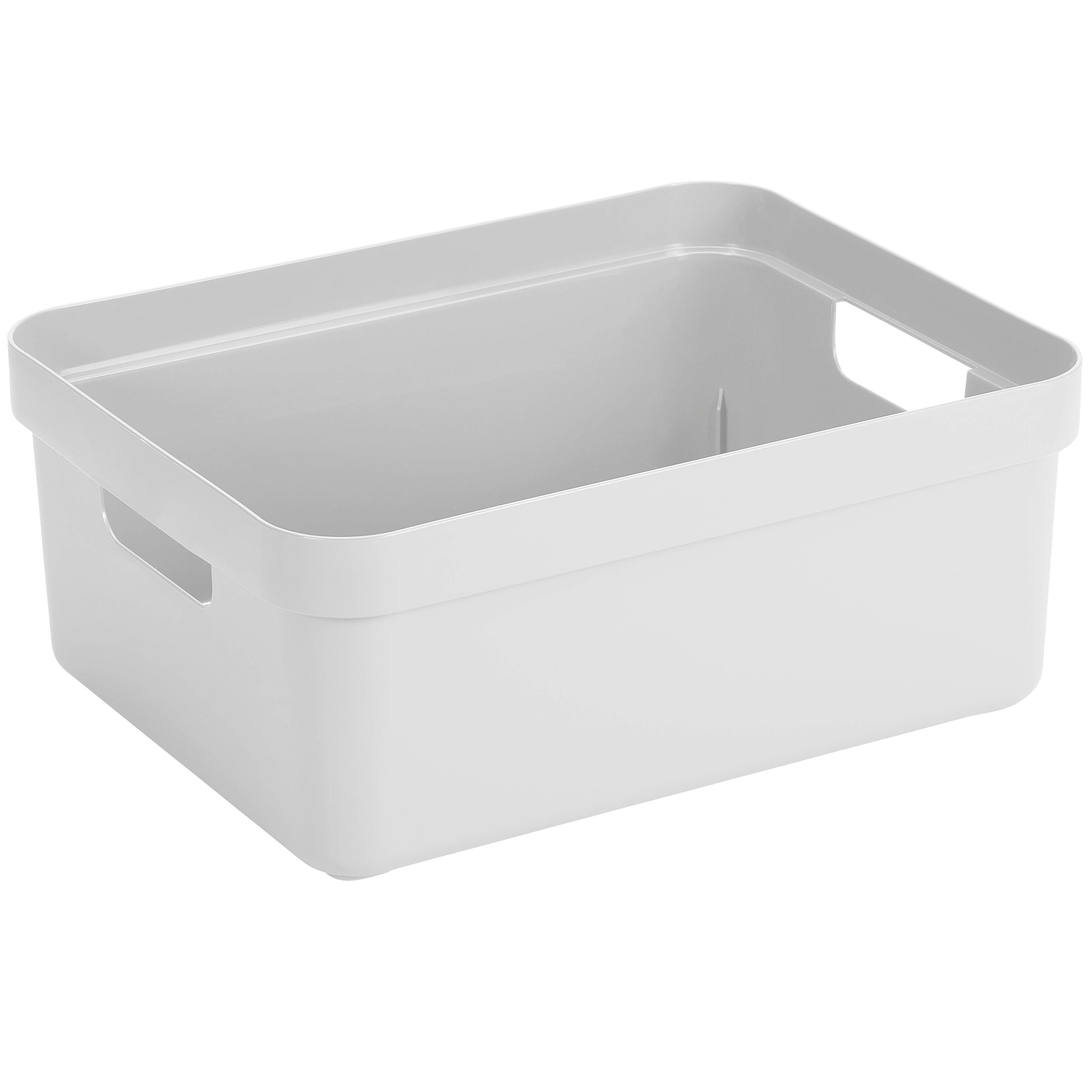 Sigma Home Storage Box, 24L - White – The Organised Store