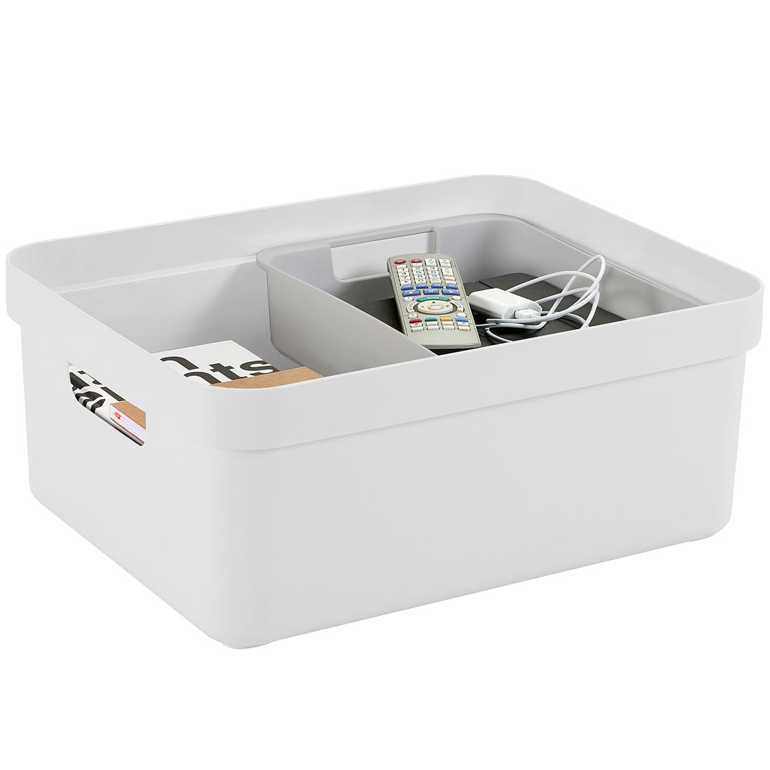 Sigma Home Storage Box, 24L -  White