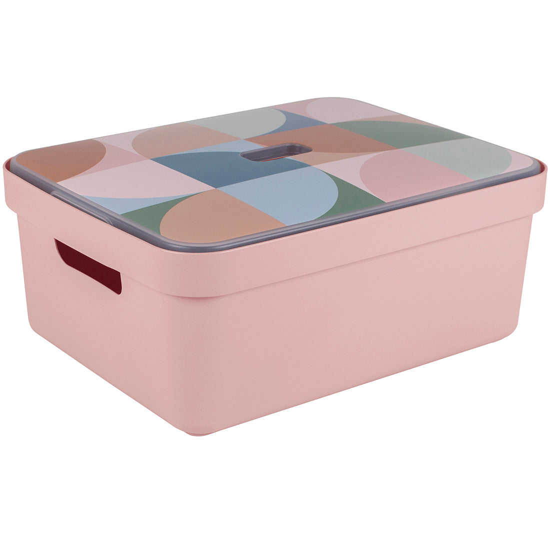 Sigma Home Storage Box 24L-Pink - The Organised Store
