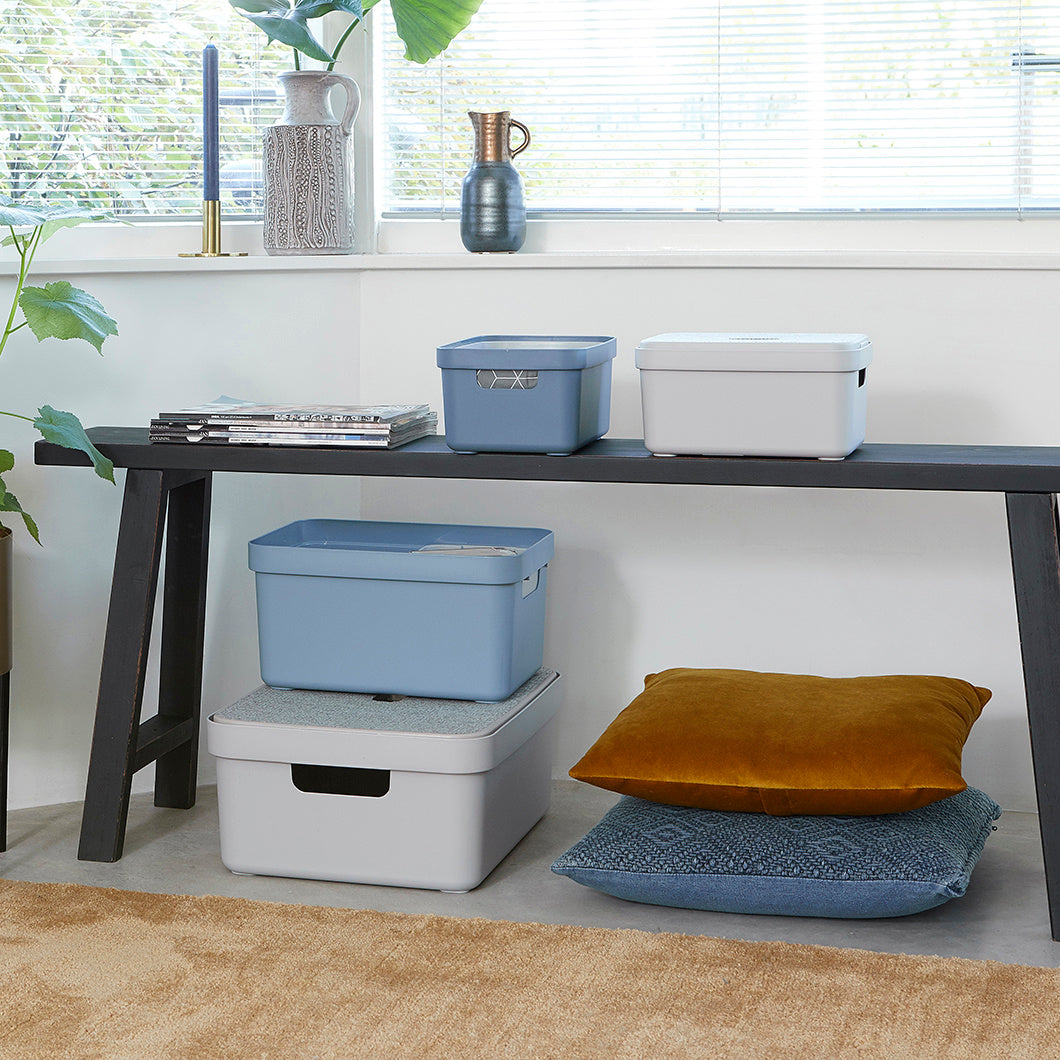 Sigma Home Storage Box, 24L - Blue