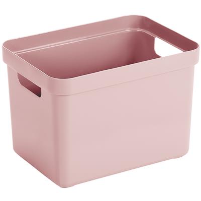 Q-Line Storage Box With Tray 6L - Transparent/Metallic