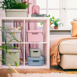 Sigma Home Storage Box 18L - Green & Dark Blue