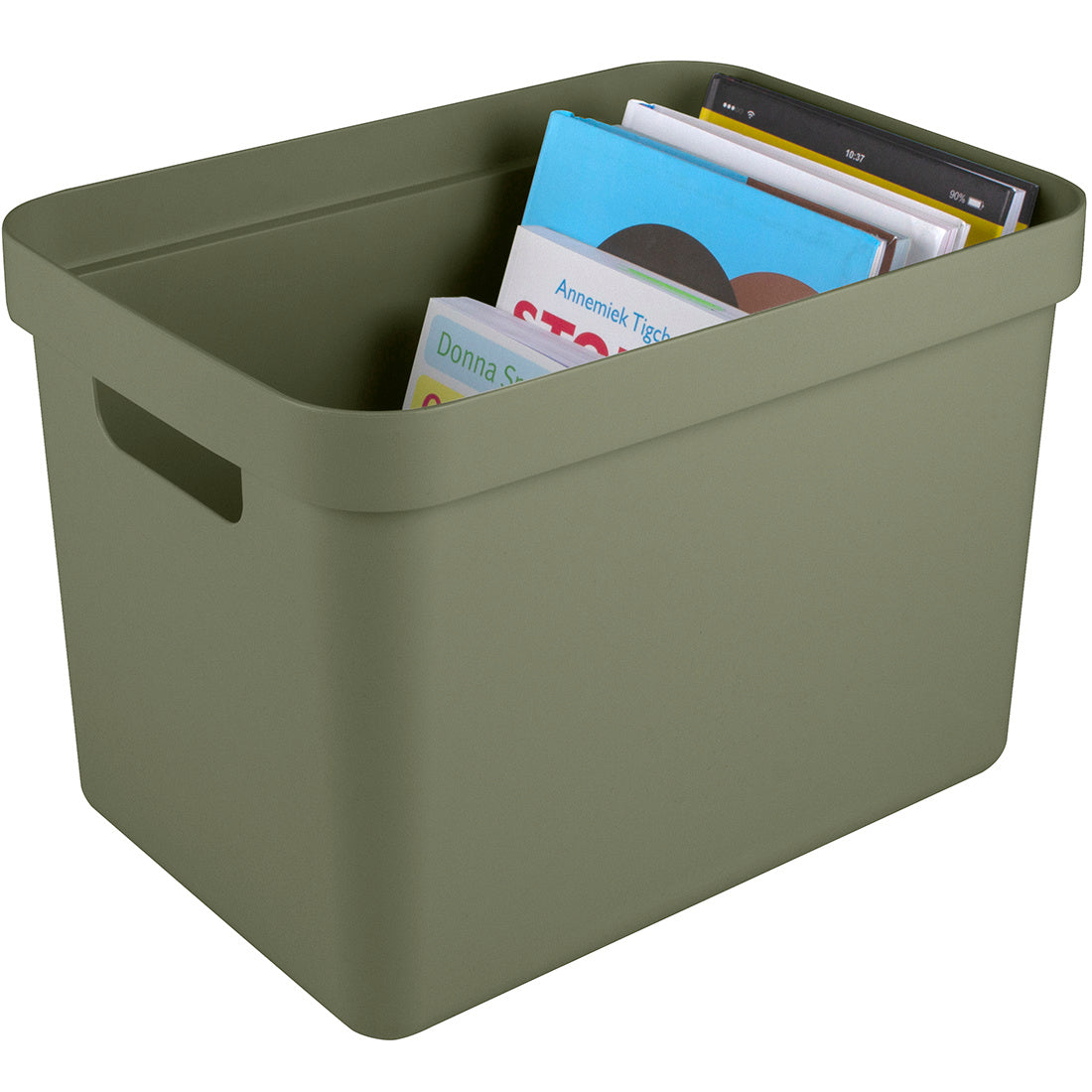 Sigma Home Storage Box 18L - Dark Green