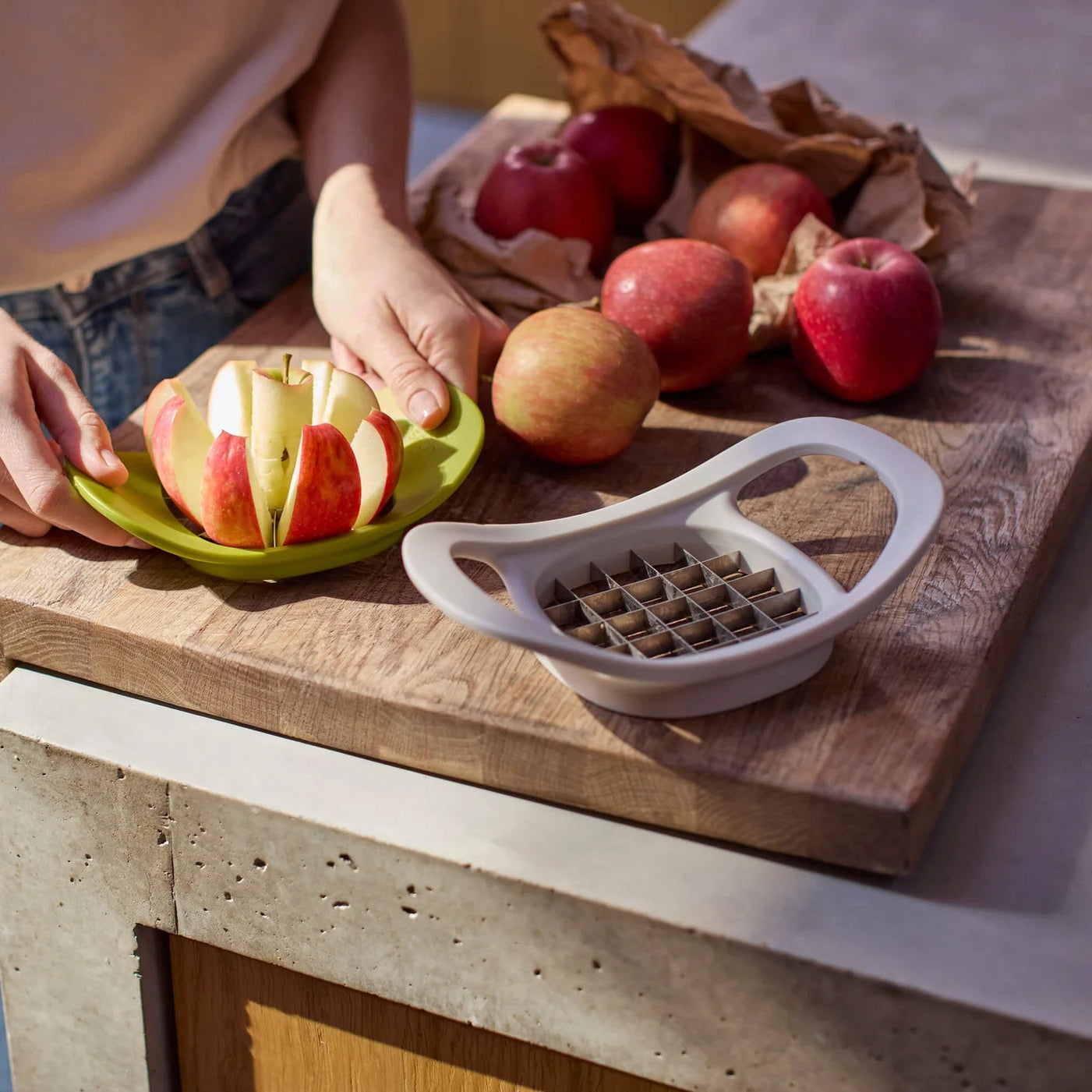 2in1 Corer and Chipper - The Organised Store