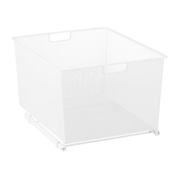 Medium 45 Elfa Easy Glider  with Mesh Basket-Width 45cm wide. Various Depth - The Organised Store
