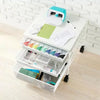 Elfa Mobile Mesh Drawers- Width 55cm Depth 54cm. Includes Casters