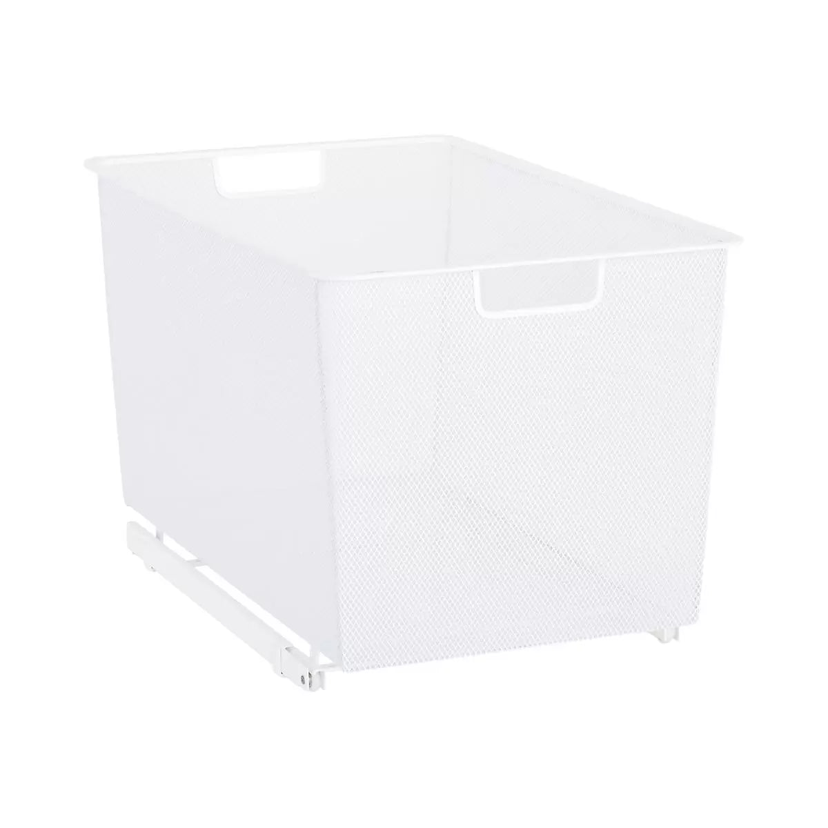 Medium 35 Elfa Easy Glider  with Mesh Basket-Width 35cm wide - The Organised Store