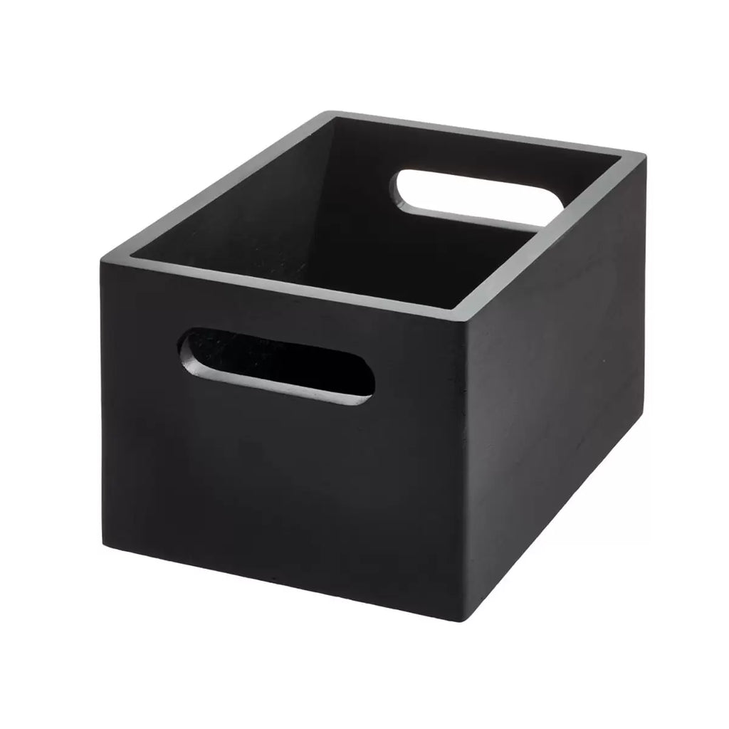 Narrow all Purpose Bin iDesign The Home Edit Black The Organised Store