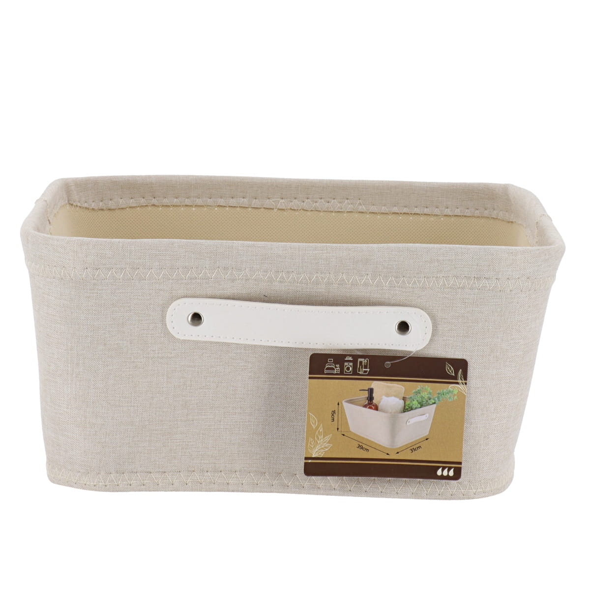 Polyester Dressing Basket,  Medium - Various Colours - The Organised Store
