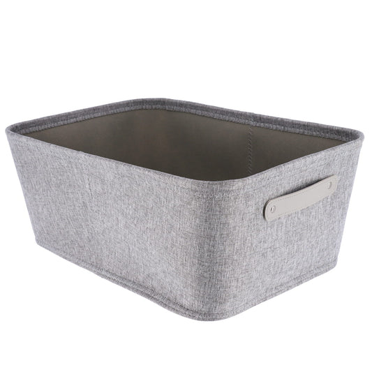 Polyester Storage Basket-Various Sizes -Grey