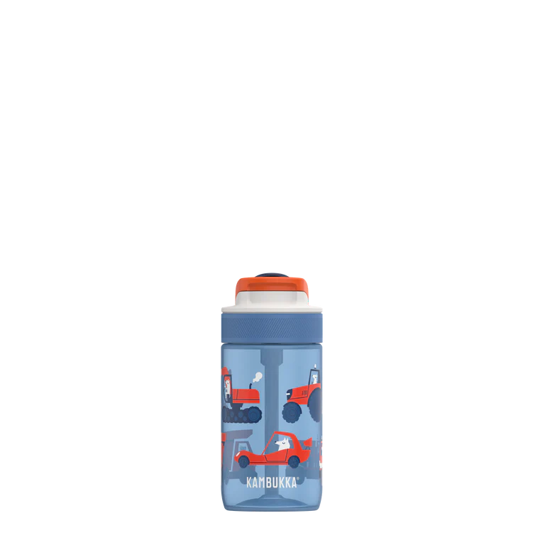 Lagoon Kids Water Bottle With Straw 400ml - Various Designs - The Organised Store