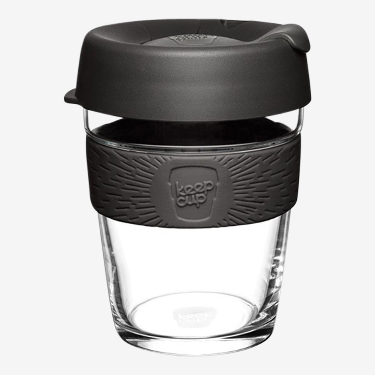 KeepCup- Brew-Glass with Silicon-Medium- 12OZ-Various - The Organised Store