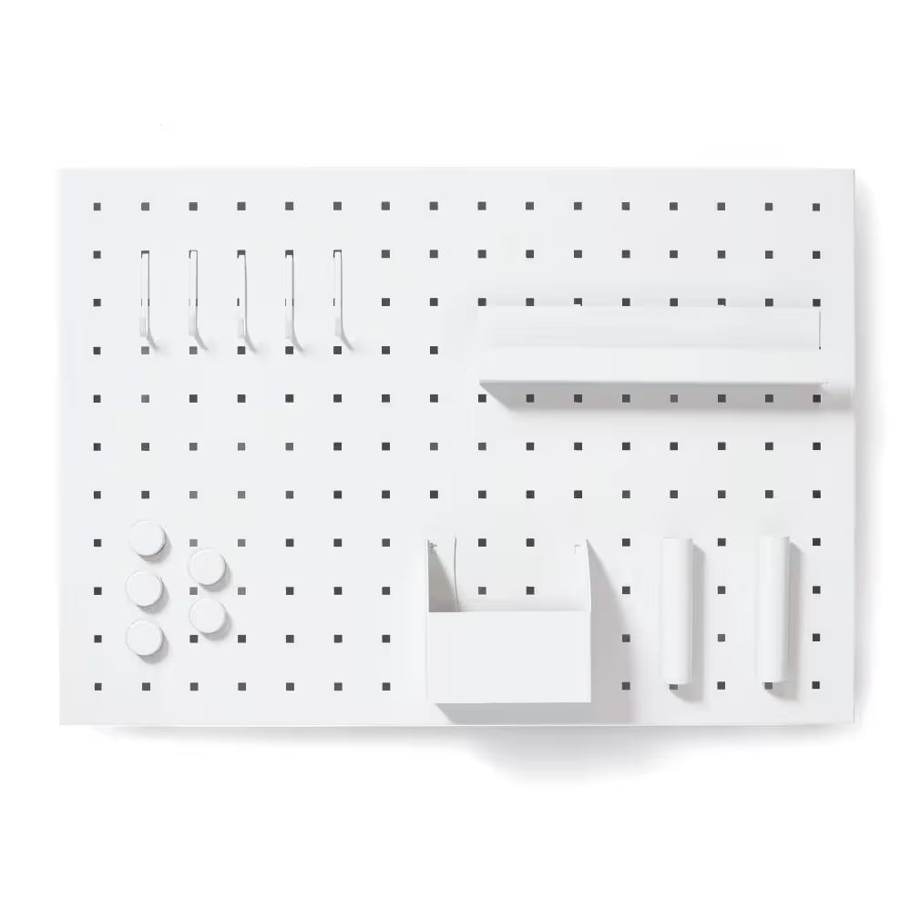 Memo Board With Utensils, Metal-Various Colours