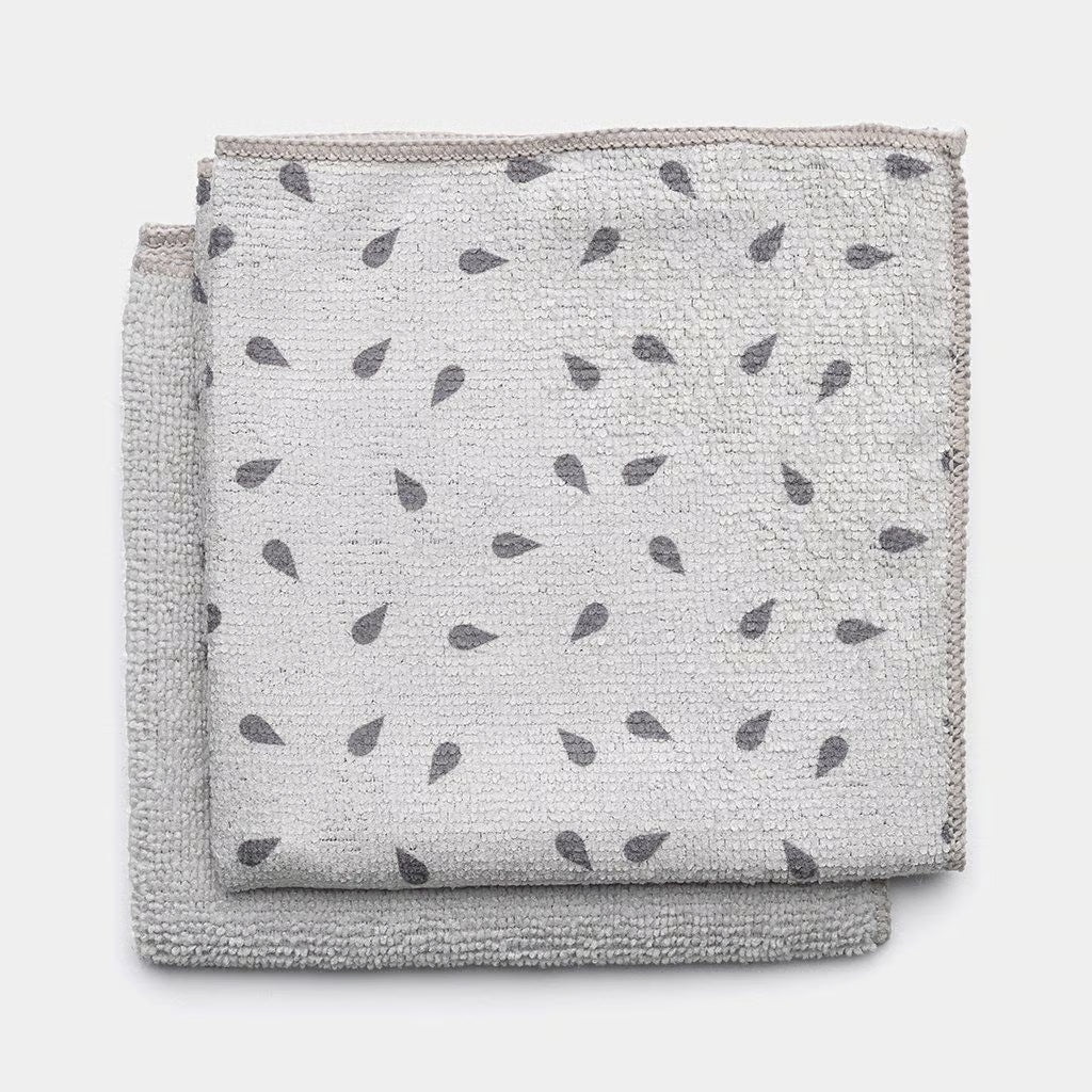 Brabantia Microfibre Dish Cloths- Grey - The Organised Store