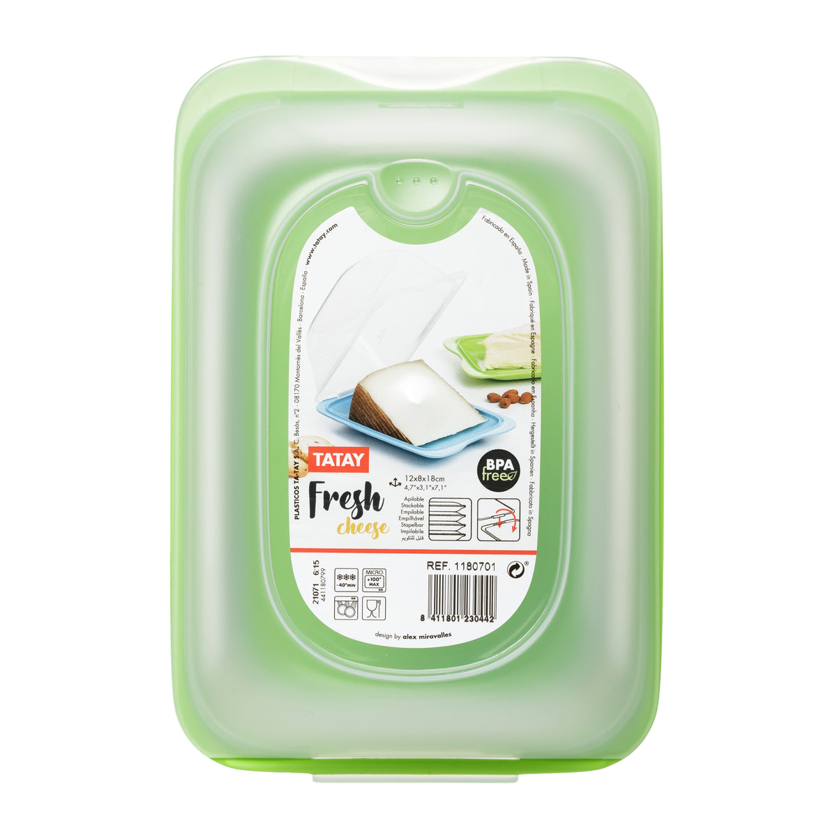 Cold Cuts Container Fresh - Cheese Mix Colours