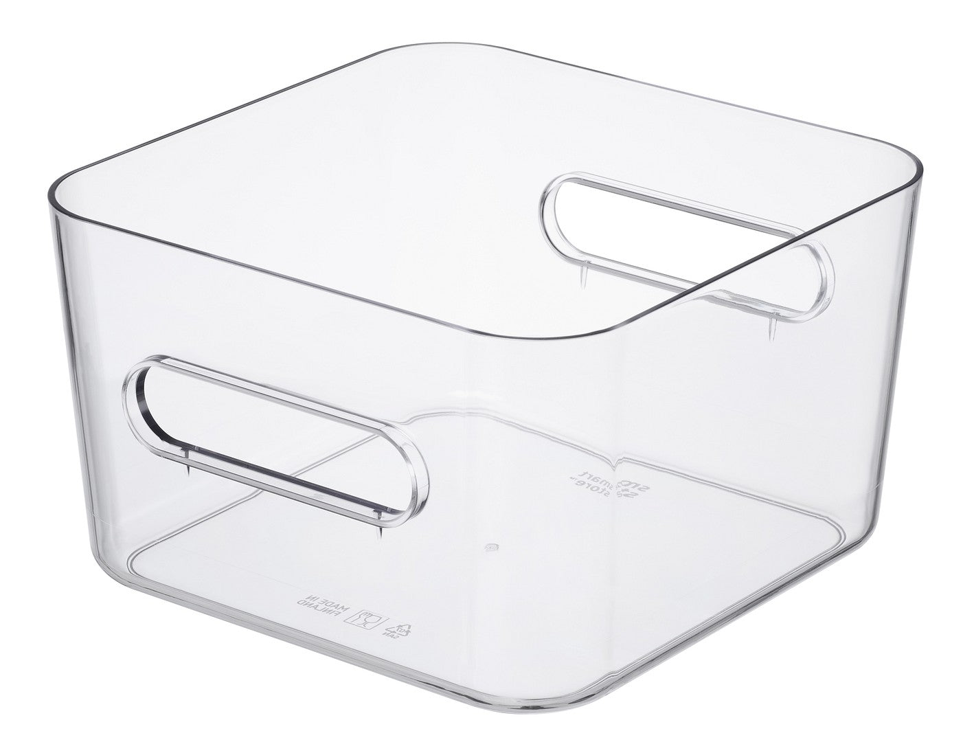 SmartStore™ Compact Square Storage Containers- Clear