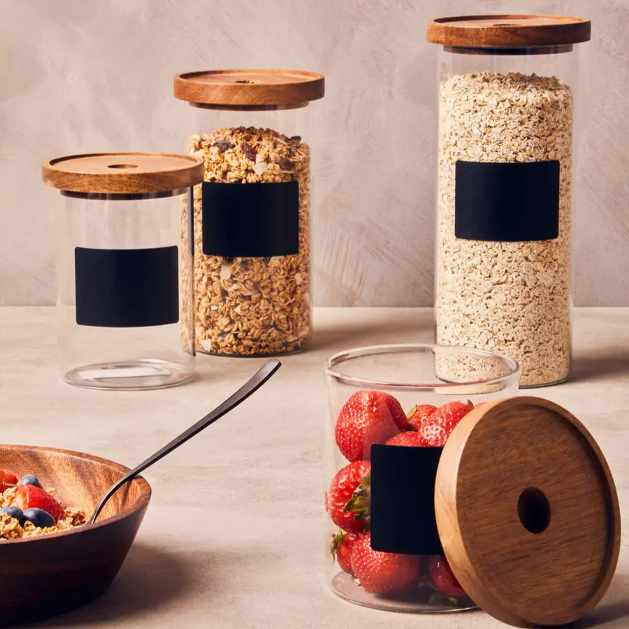 Tromso Round Chalkboard Jar