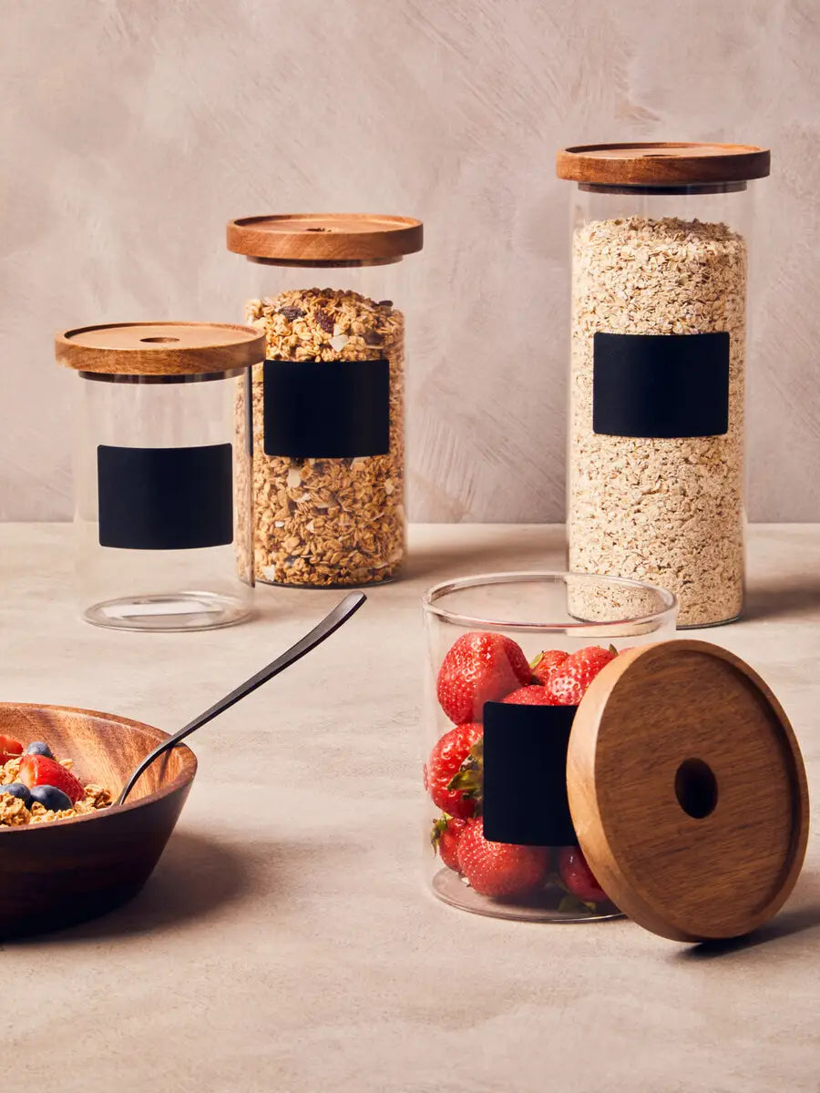 Tromso Round Chalkboard Jar