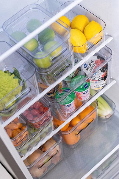 SmartStore™ Compact Square Storage Containers- Clear