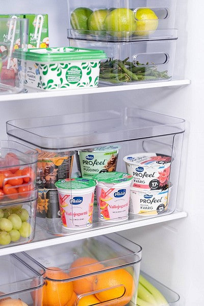 SmartStore™ Compact Square Storage Containers- Clear
