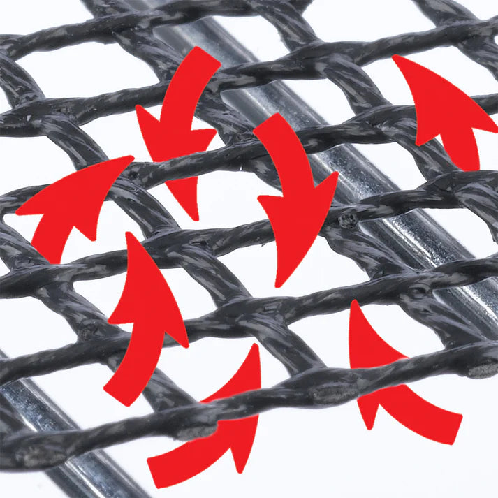 Quickachips Oven Oven Mesh Tray Black Large The Organised Store