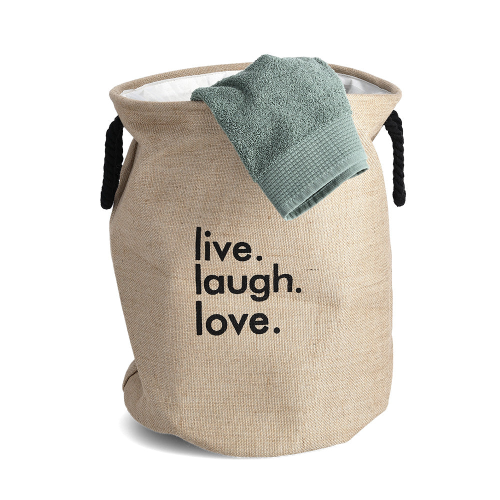 Laundry Bag, Cotton/Polyester - Various Colours - The Organised Store