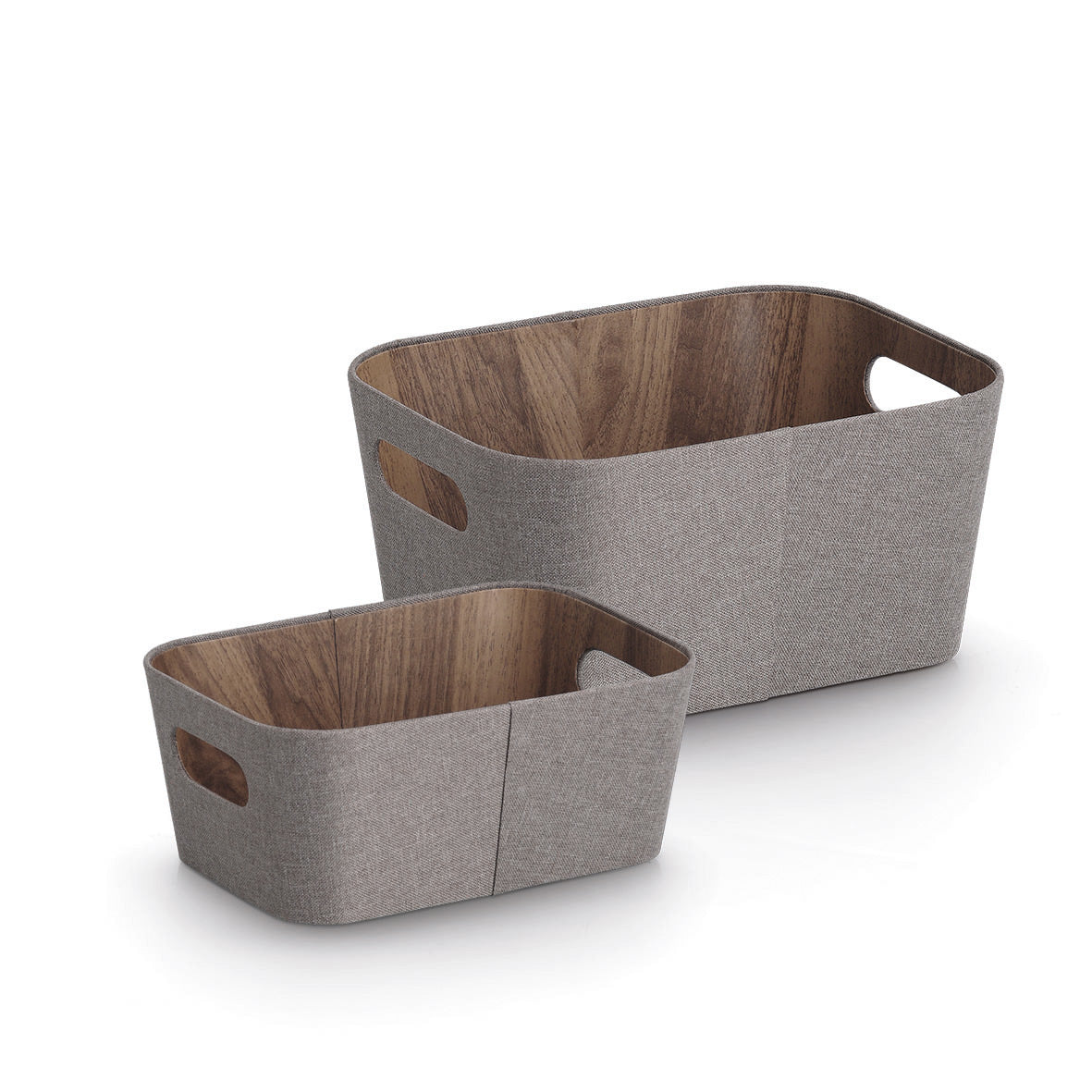 Stylish Storage Tote- Beige or Brown-Various Sizes - The Organised Store