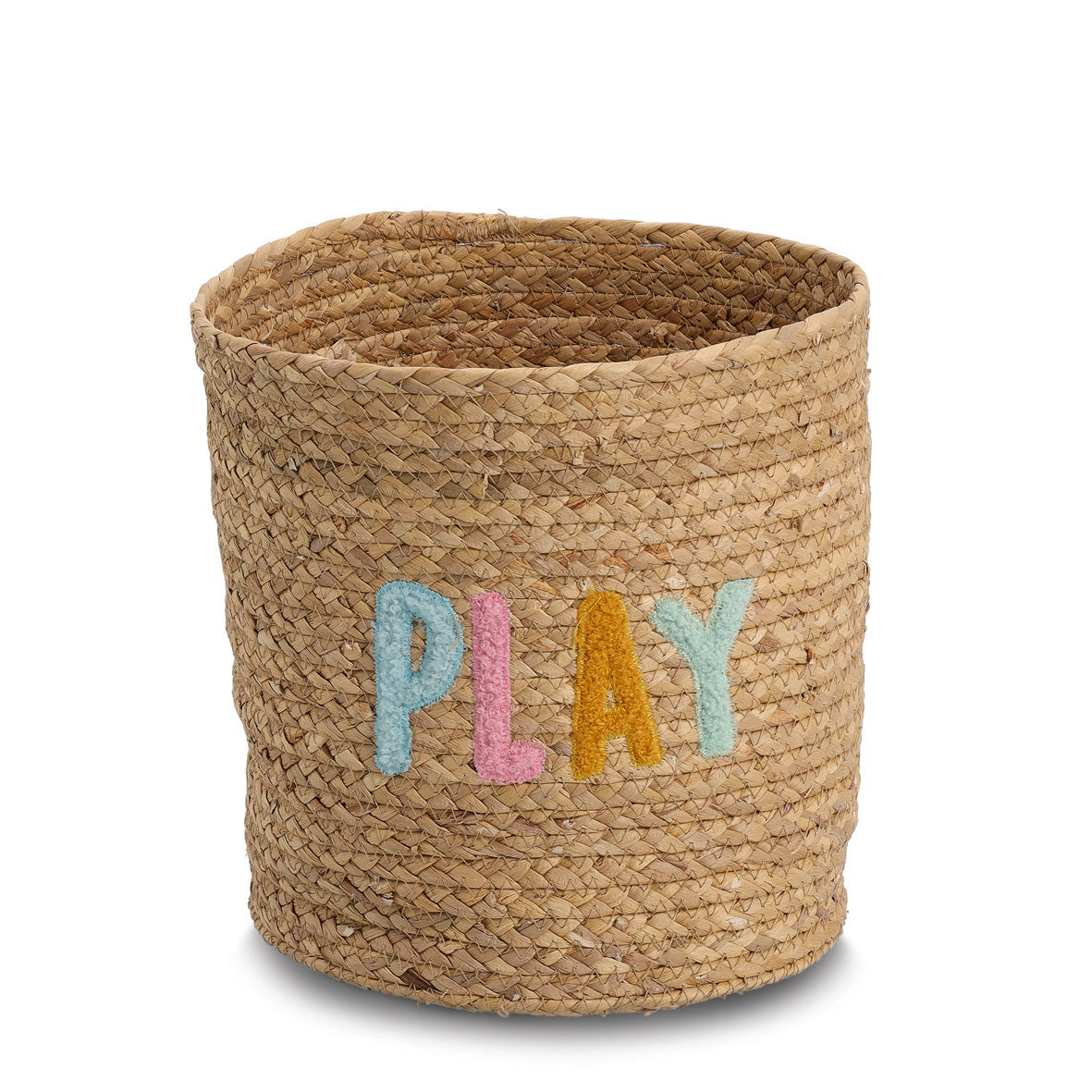 "Play" Storage Basket- Water Hyacinth-Various Sizes - The Organised Store