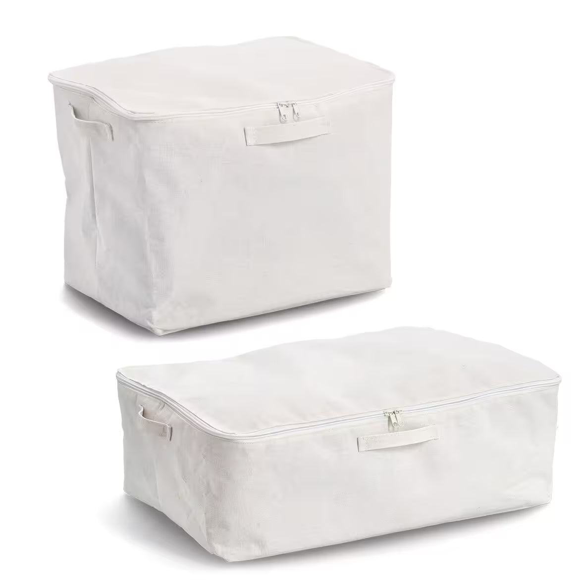 Storage Tote  with zipper: Polyester- Various sizes