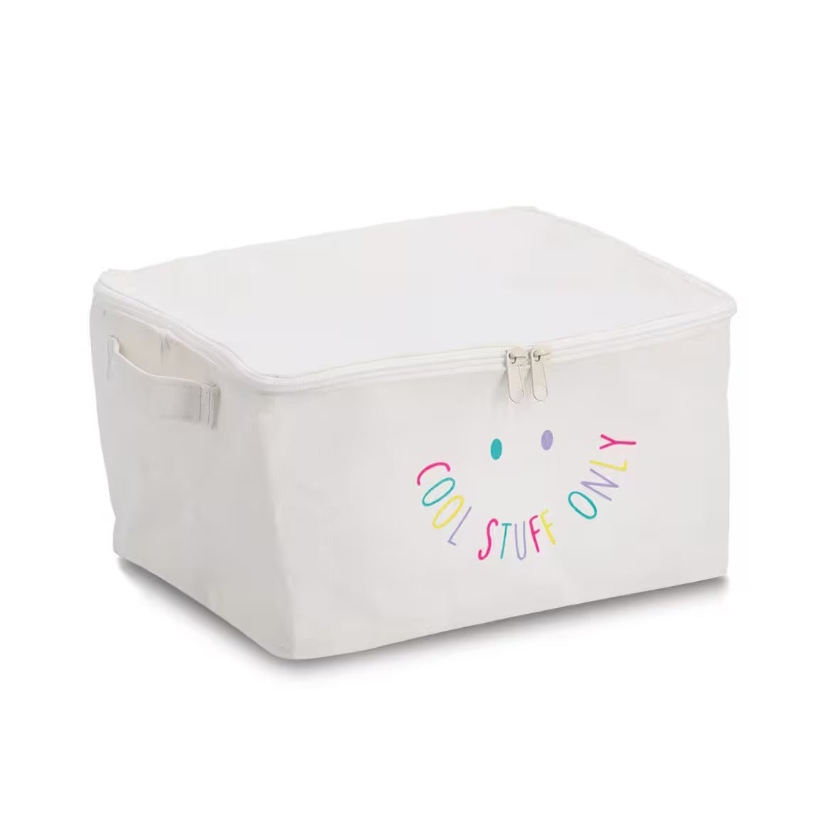 “Cool Stuff” Storage Totes with zipper