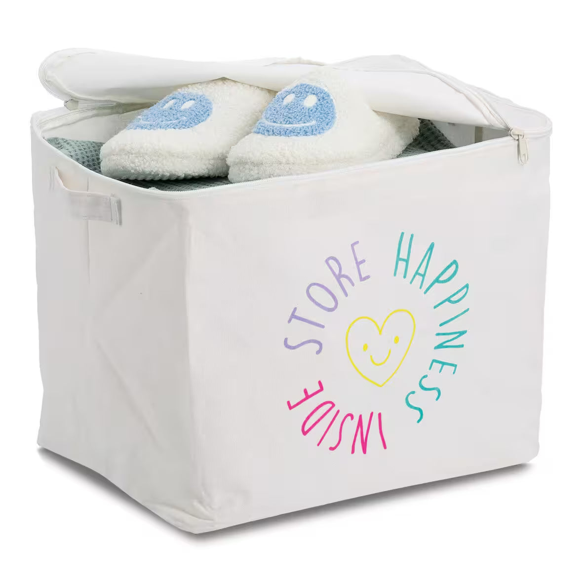 “Cool Stuff” Storage Totes with zipper