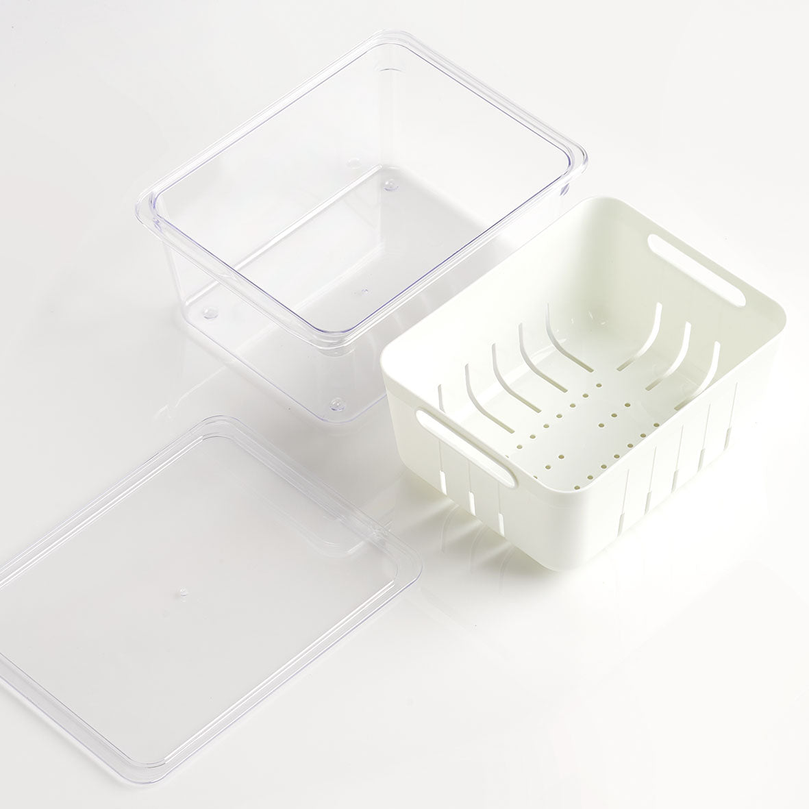 Plastic Fridge Box - White