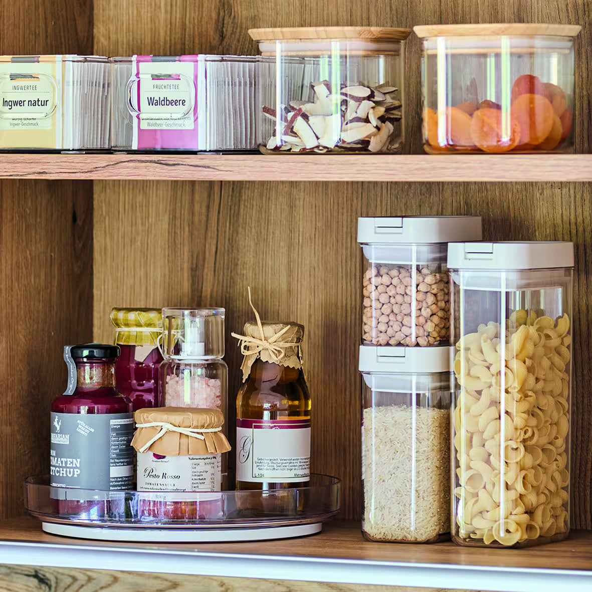 Slim Stackable Storage Container- Various - The Organised Store