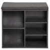 Shoe Cabinet With Cushion - Grey