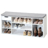 Adjustable Shoe Storage Bench