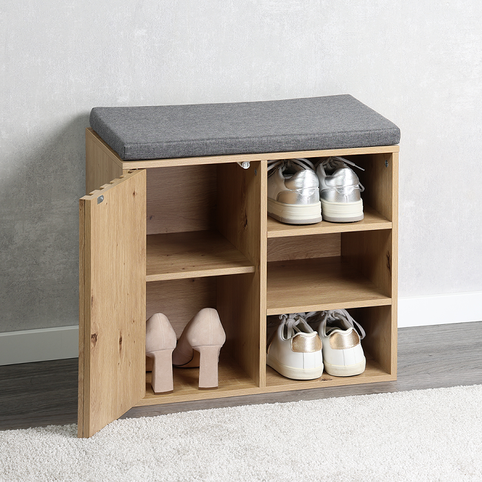 Shoe Cabinet With Seat Cushion