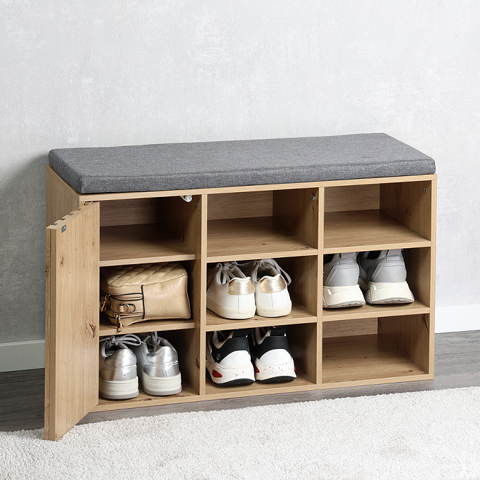 Shoe Cabinet With Seat Cushion