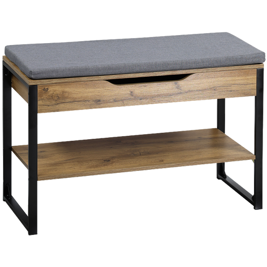 Shoe Cabinet With Seat Cushion
