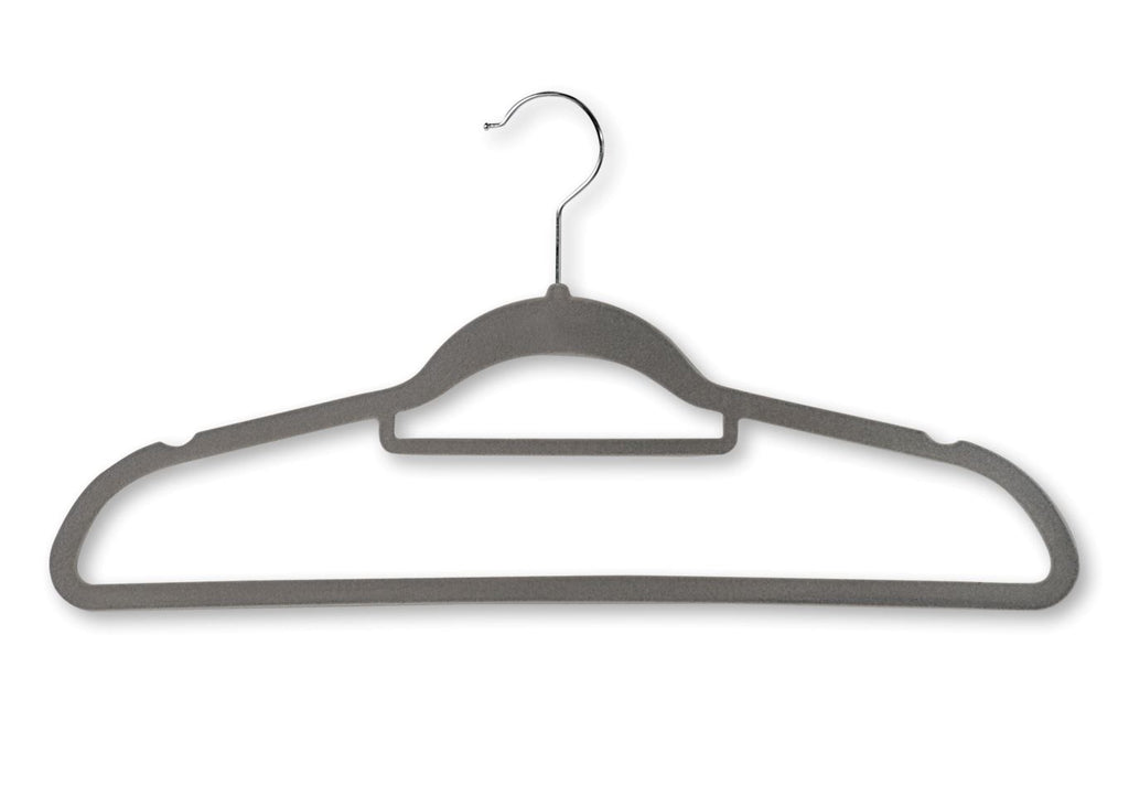 Coat Hangers - Set of 6 - Grey